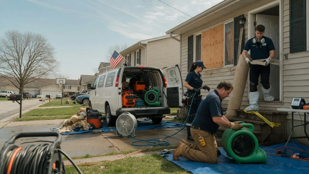 Water Damage Restoration in Thornton, KY near me